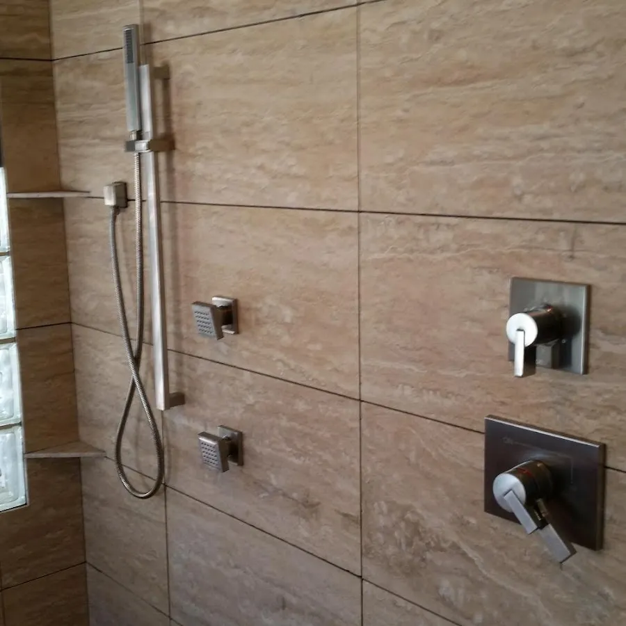 Shower fixture installation for Gas Line Repair in Felida
